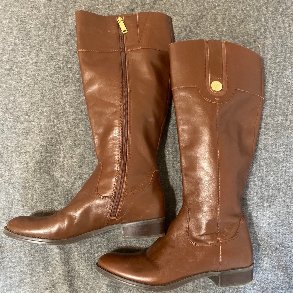 Tommy Hilfiger Brown Riding Boots sz 9